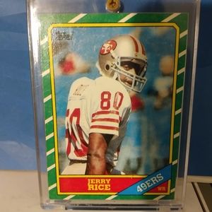 Jerry Rice 49ers rookie card mint 10 obo